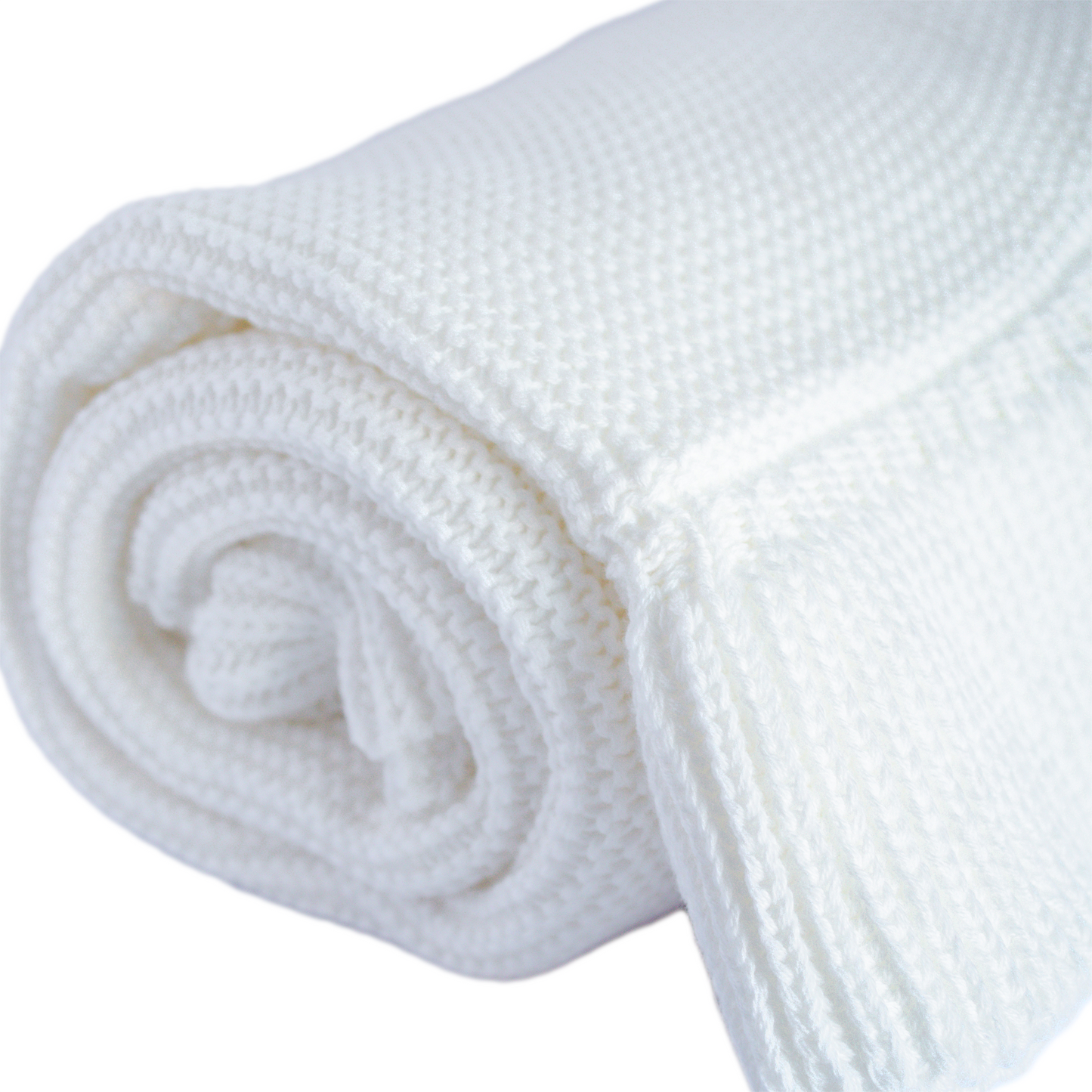 Ruffle Knit Blanket