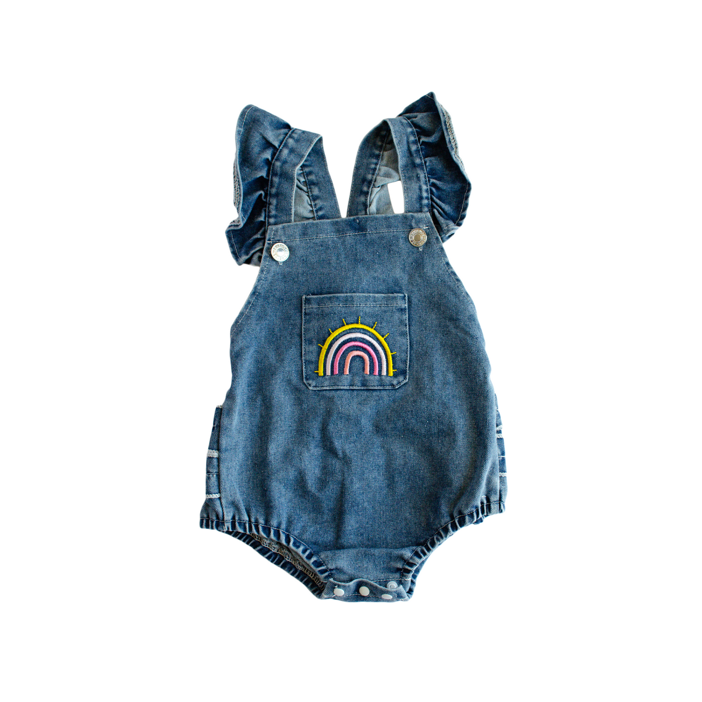 Denim Romper