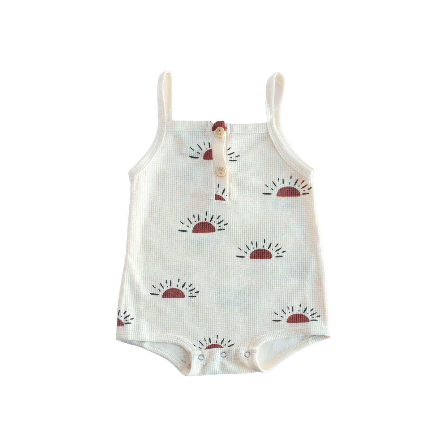 Singlet Waffle Romper