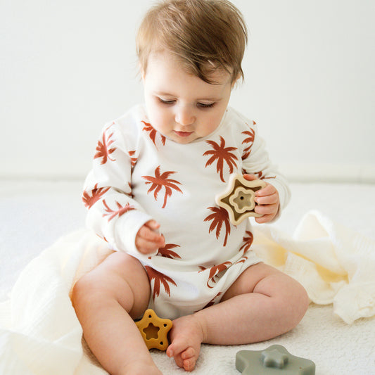 Palm Tree Romper