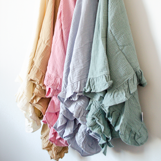 Ruffle Swaddle Blanket