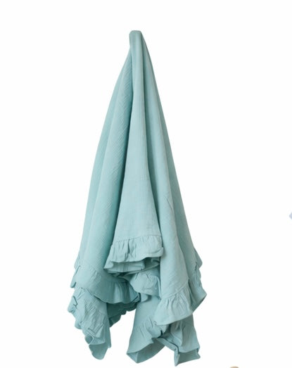 Ruffle Swaddle Blanket