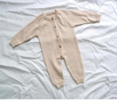 Cream knit Onsie